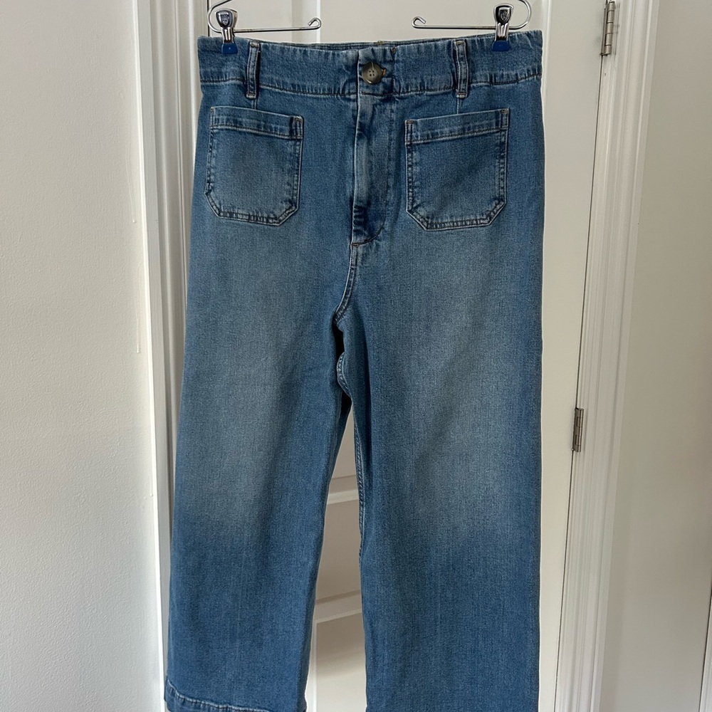 Pilcro Anthropologie Blue Women's Ankle Jeans
